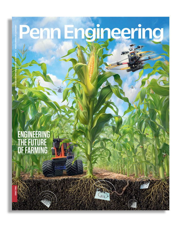 Cover of Fall 2023 Penn Engineering Magazine